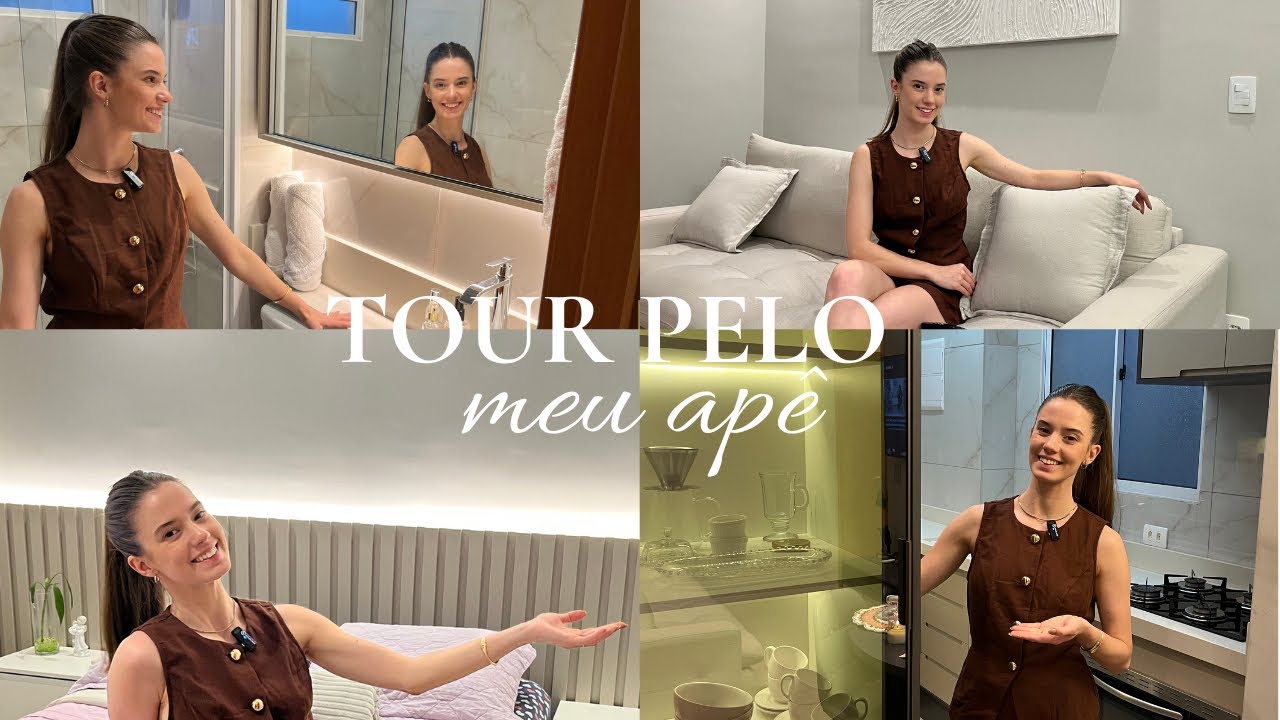 TOUR PELO MEU APÊ MRV DE 40m2 - tour completo 