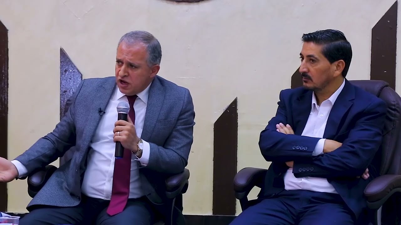 لقاء الدكتور معن القطامين في مجمع النقابات المهنية في الكرك 6-8-2023
