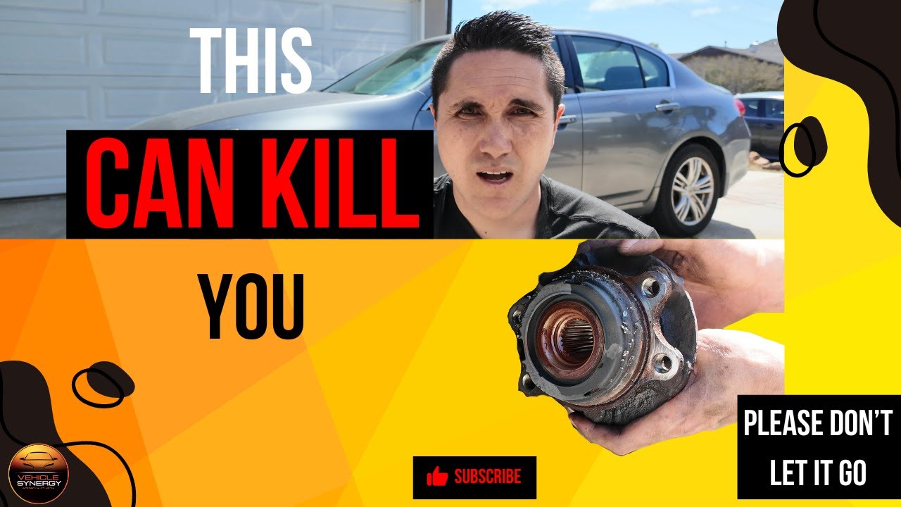 This is SERIOUSLY DANGEROUS | Wheel Bearing Replacement | U0415 | B2557 | Infiniti | G37
