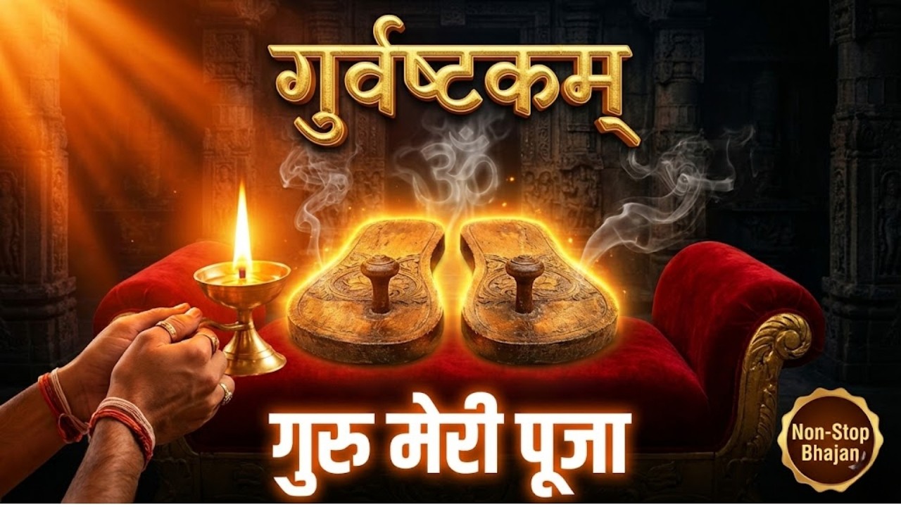 गुरु मेरी पूजा और गुर्वष्टकम् | Gurvashtakam & Guru Meri Puja | Non-Stop Guru Bhakti Bhajan
