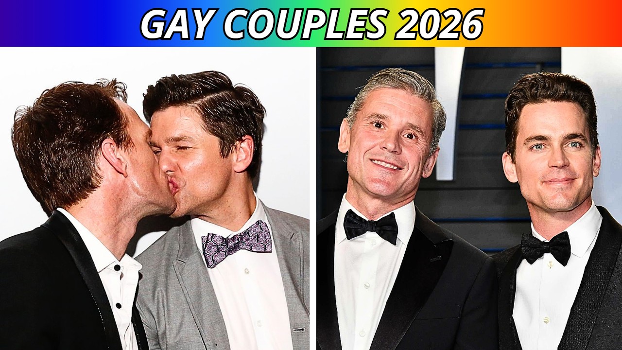 50+ Gay Celebrity Couples in Hollywood 🌈 2026