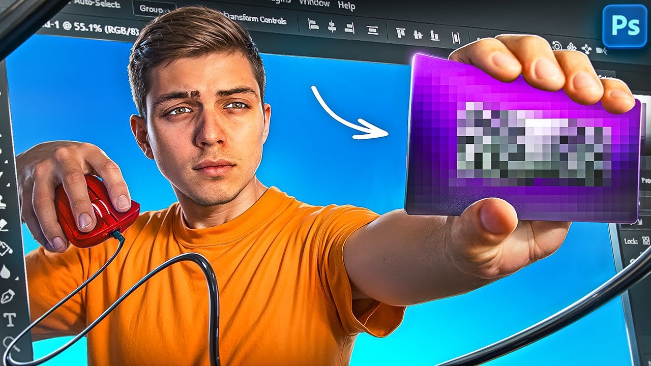 Как я делаю ПРОСТЫЕ миниатюры в PHOTOSHOP
