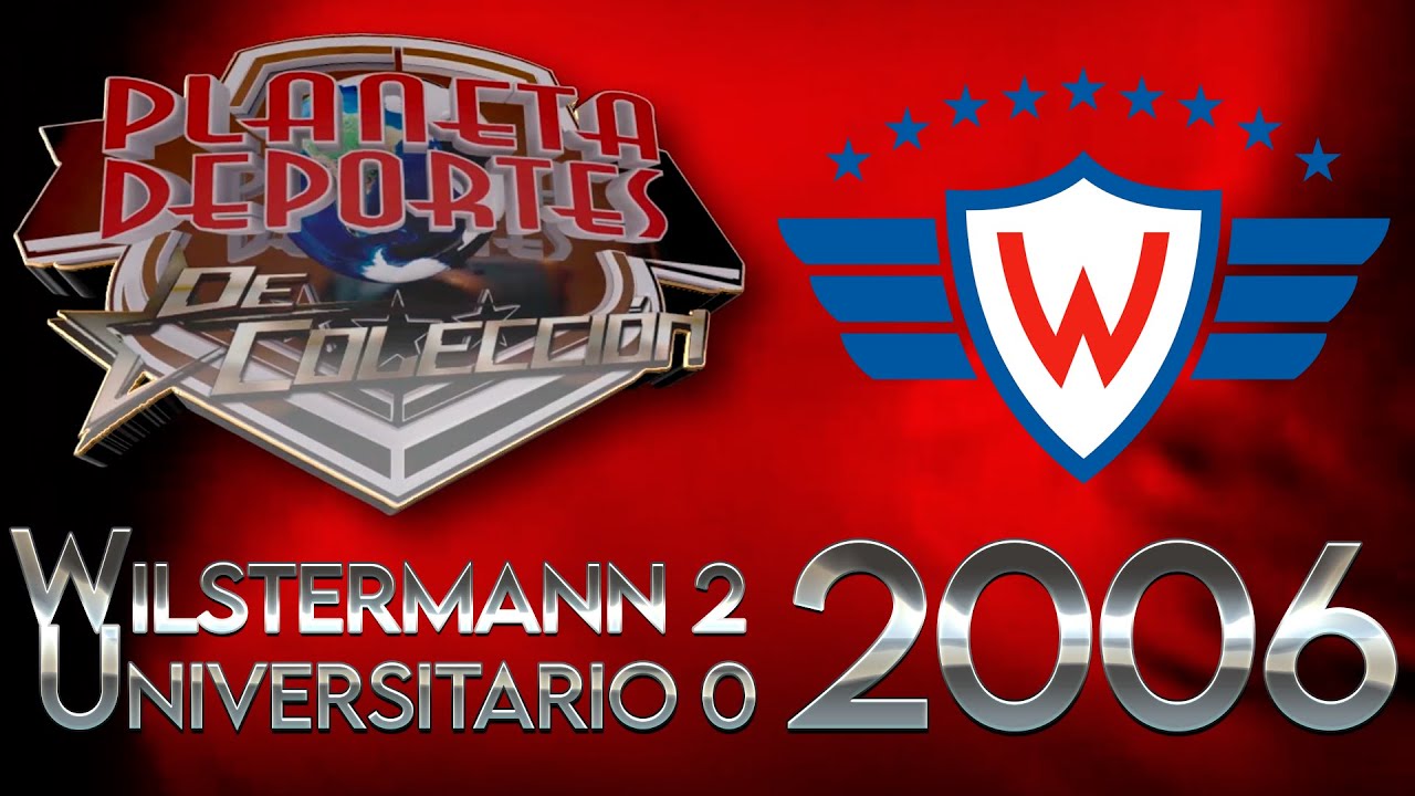 UNA JOYITA DE COLECCIÓN!!! Del 2006 Wilstermann 2 - Universitario 0...programa especial!!!