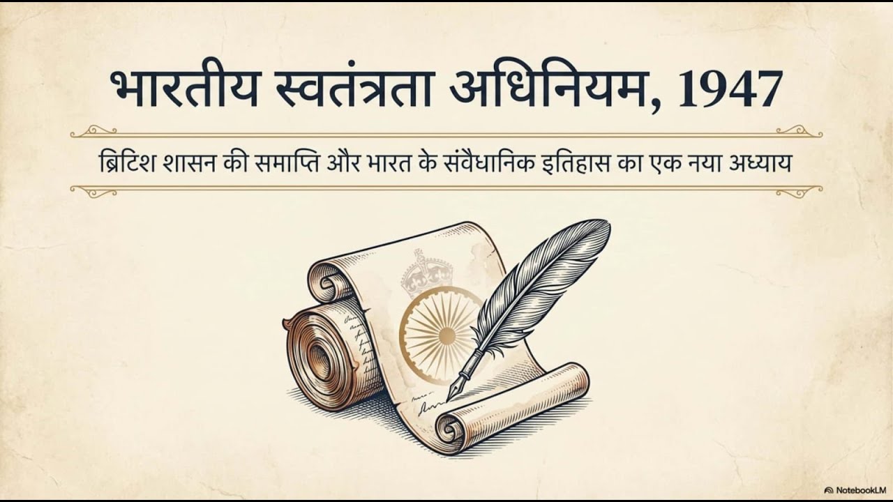 भारतीय स्वतंत्रता act 1947