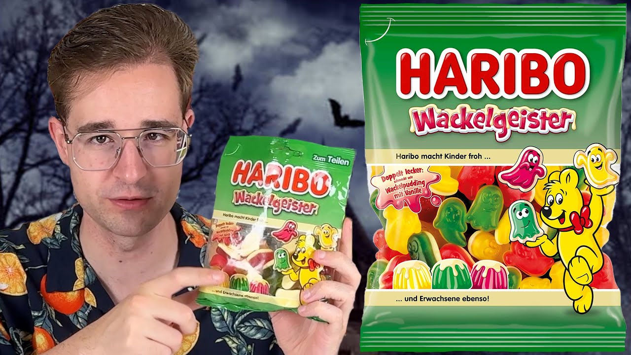 Süßes Gruseln in drei Sorten! - HARIBO WACKELGEISTER im Test!