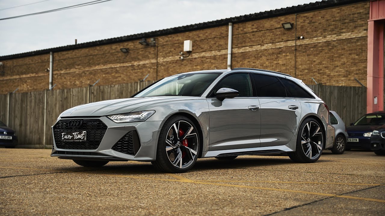 Audi RS6 PPF Installation Process