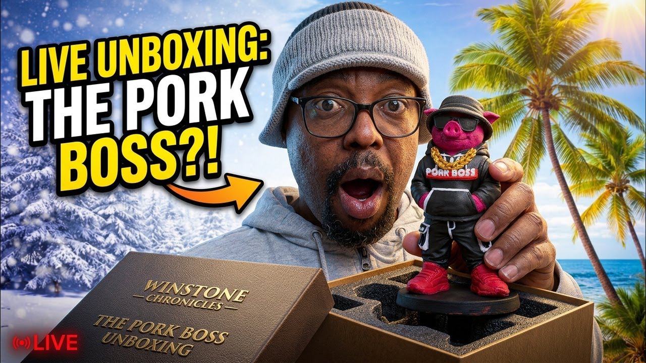 Live chit chat and Unboxing @winstonechronicles