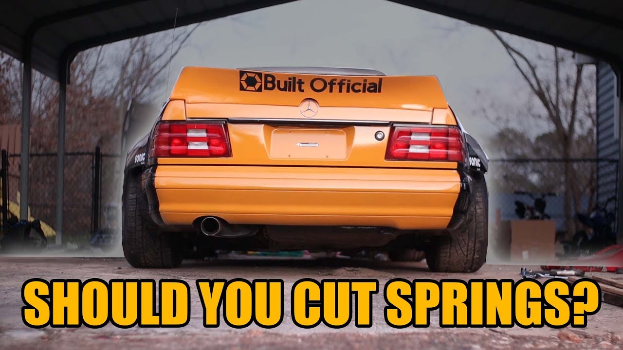 WIDEBODY MERCEDES pt. 11: IS IT SAFE TO CUT YOUR SPRINGS