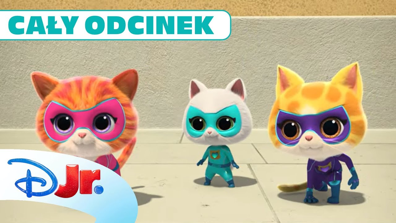 Cały odcinek:🧶 Tajemnica znikającej włóczki | Superkoty | Disney Junior Polska