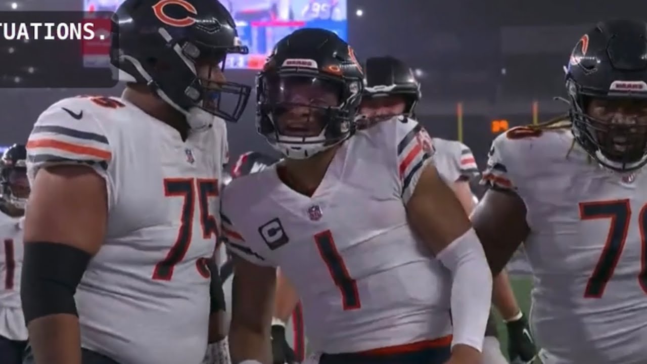 Justin Fields Highlights vs Patriots Week 7 | NFL 2022