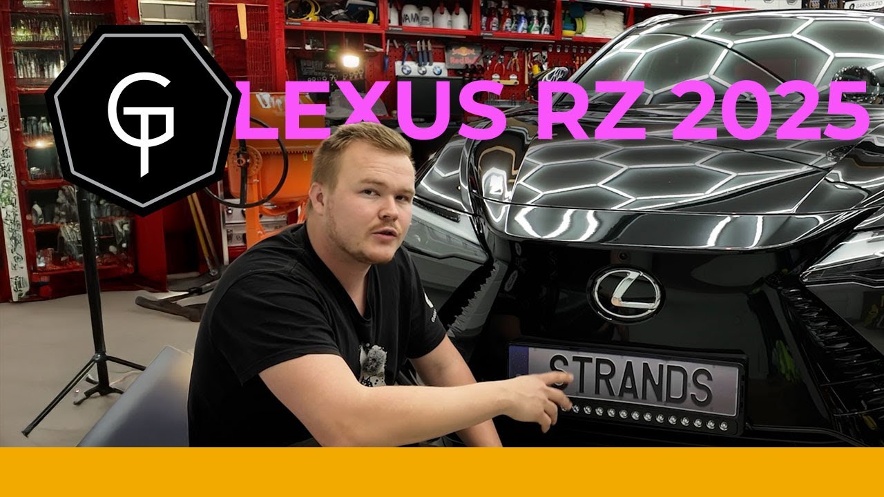 Slik monterer du LED-bar på Lexus RZ (2025) – komplett guide med XBB! 💡🔧