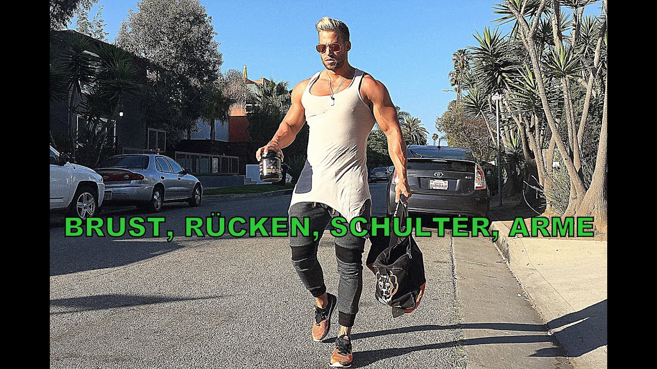 Patrick Reiser OFFSEASON | Brust | Rücken | Schulter | Arme | im Golds Gym