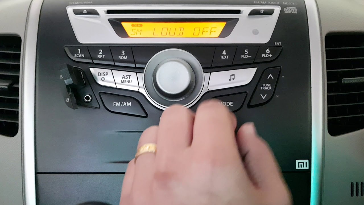 Hidden Menu in Wagon R Stereo