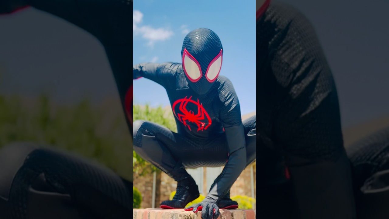 Spider-Man Across The Spider-Verse Miles Morales Suit Up (Unibuyplus) #spiderman #marvel #miles