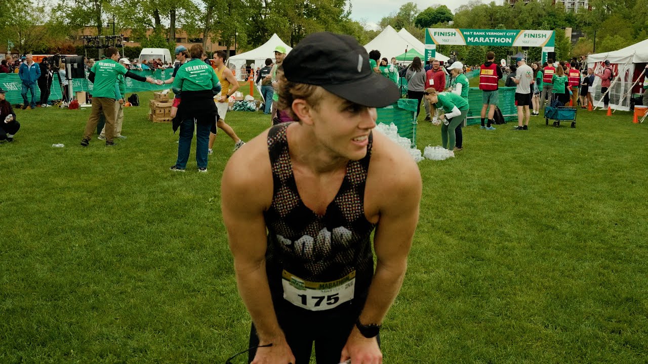 my big breakthrough | sub-3 hour marathon race vlog + recap
