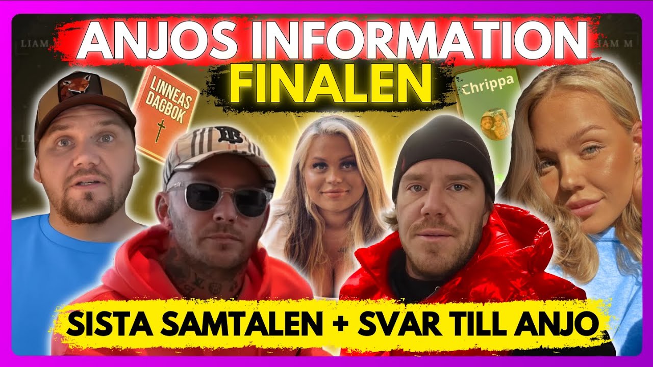 ANJOS INFORMATION - FINALEN - Osl&auml;ppta samtal + Mitt svar till Anjo