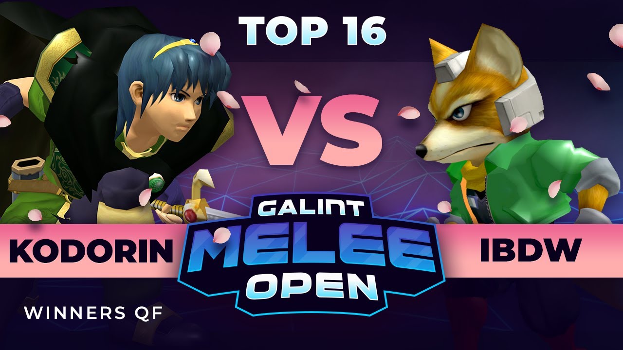 Galint Melee Open: Spring Edition - KoDoRiN (Marth) vs iBDW (Fox) - Top 16 Winners Quarter Final