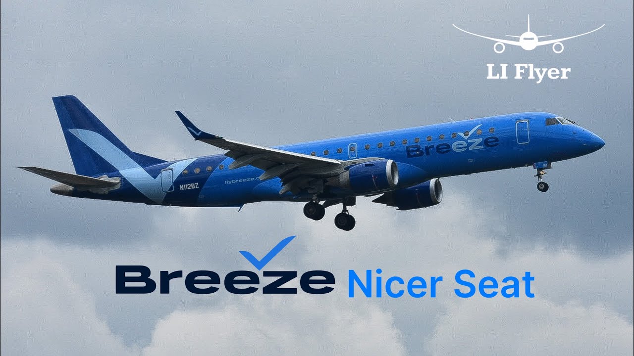 TRIP REPORT | Breeze Airways | Embraer E190 | Islip (ISP) to Raleigh (RDU) | Nicer Seat