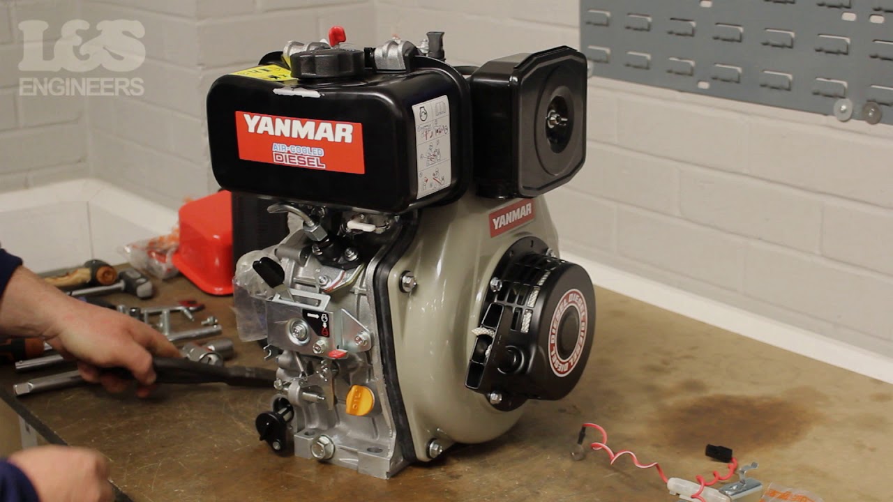 How to Change the Oil and Gauze Filter on a Yanmar L48N Engine | L&S Engineers