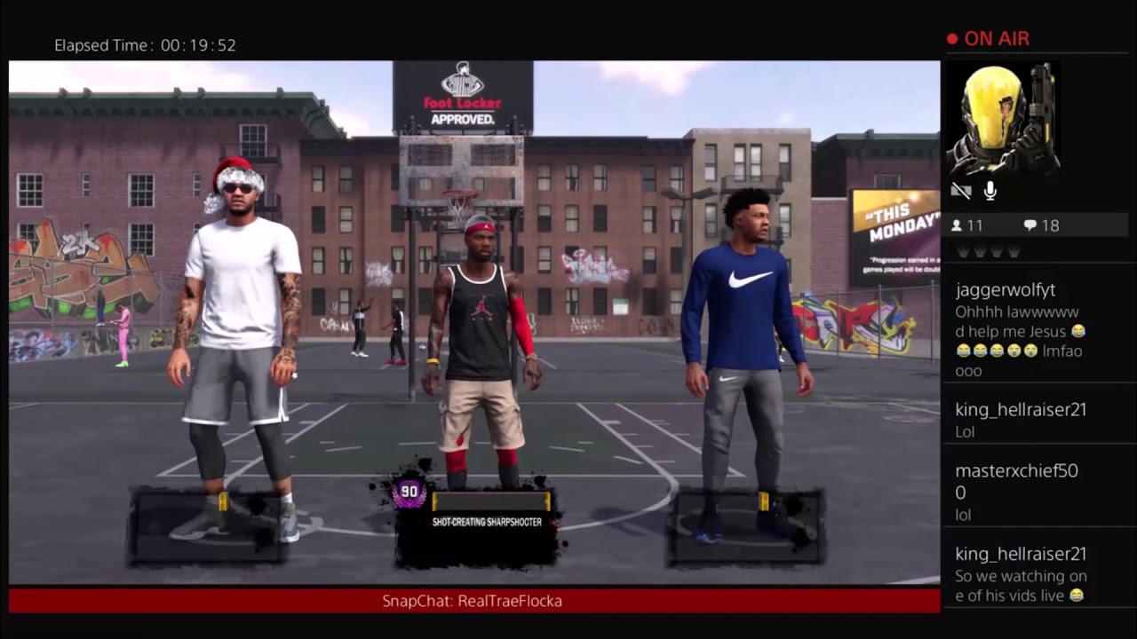 HILARIOUS ARGUMENTS! Trae Flocka Bringing the new year in roasting on 2k18! #GOMFSFB #NBA2K18