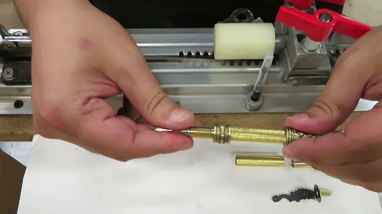Dragon Ballpoint Twist Pen Kit Assembly Instructions from Penn State Industries