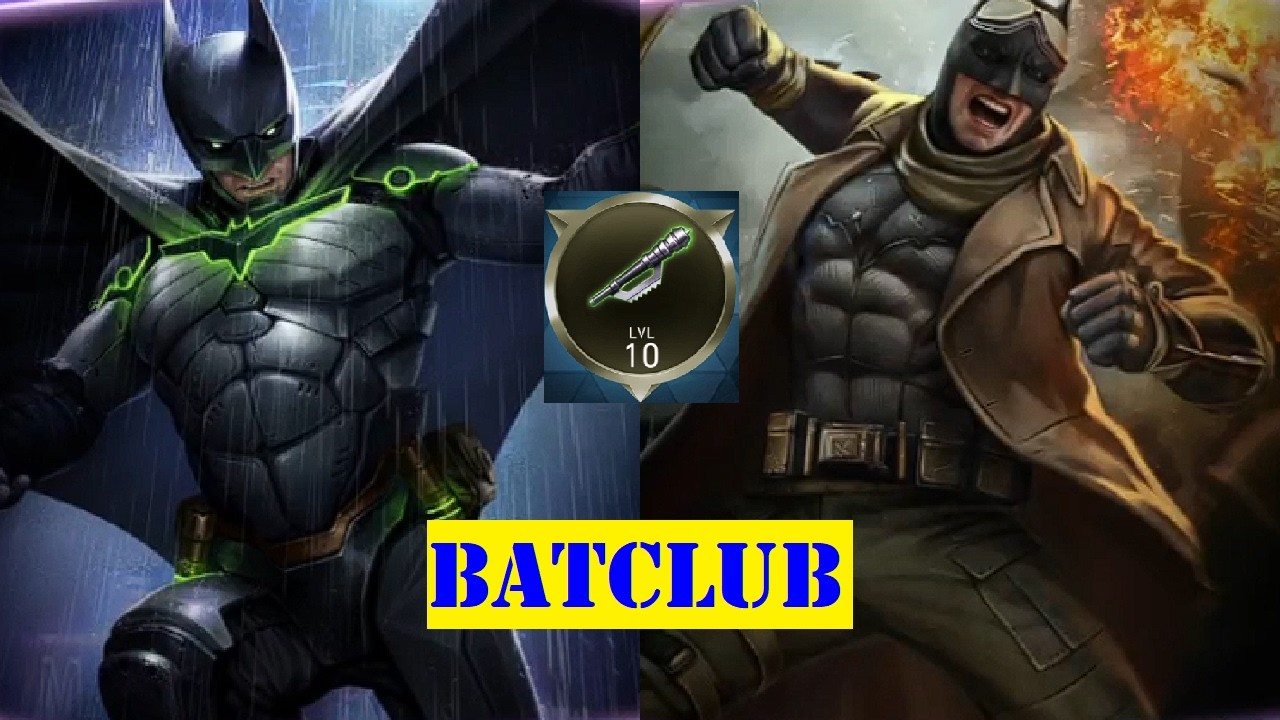 Ascended Tech BATMANs are perfect for BETACLUB!! | INJUSTICE 2 MOBILE