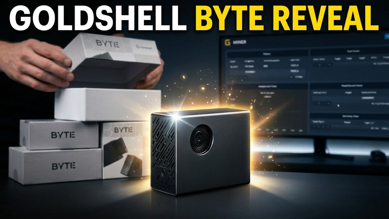 Goldshell Byte Unboxing & Review