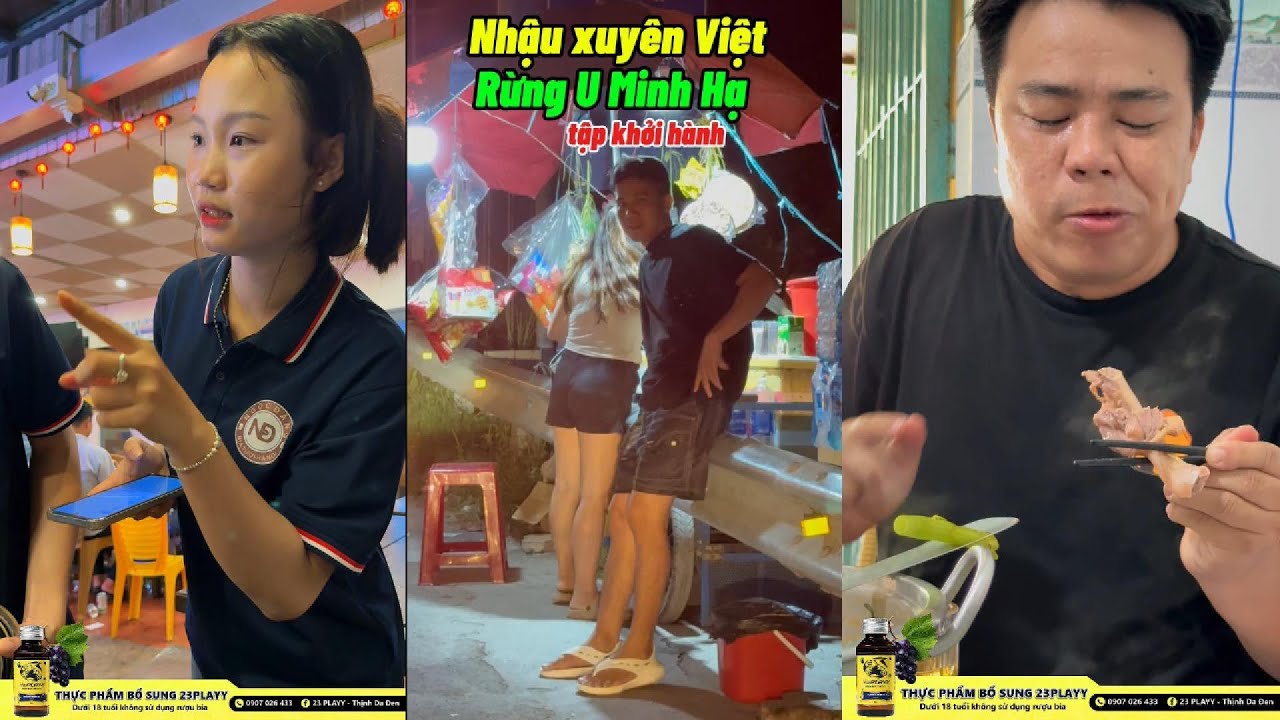 Nhậu Xuyên Việt Rừng U Minh Hạ tập khởi hành