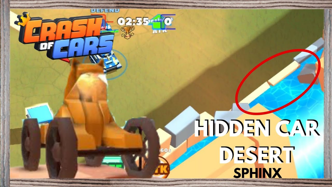 sedikit lagi tamat | HIDDEN CAR DESERT SPHINX | -Crash of Cars Indonesia-