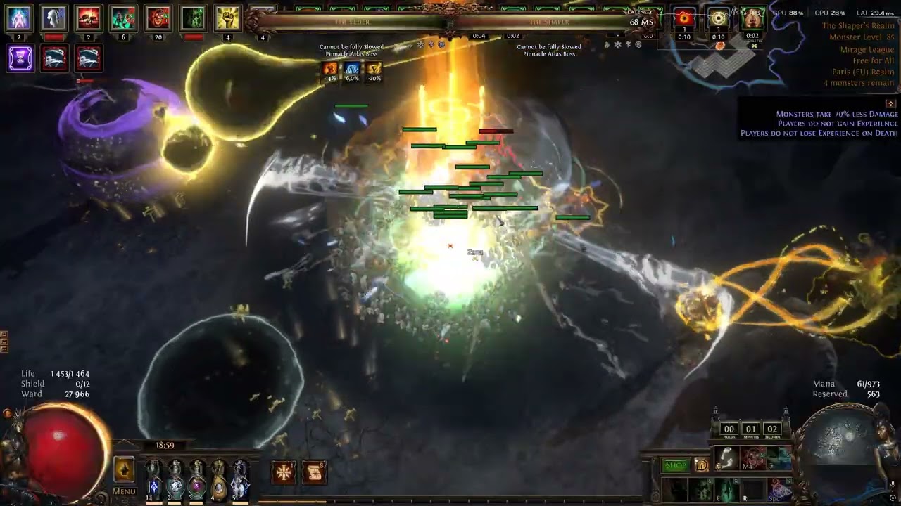 Infinity wardloop / CoWB saboteur / Wardshatter / 3.28 Mirage POE 1