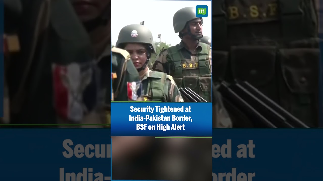 India-Pakistan Border on High Alert as BSF Steps Up Security