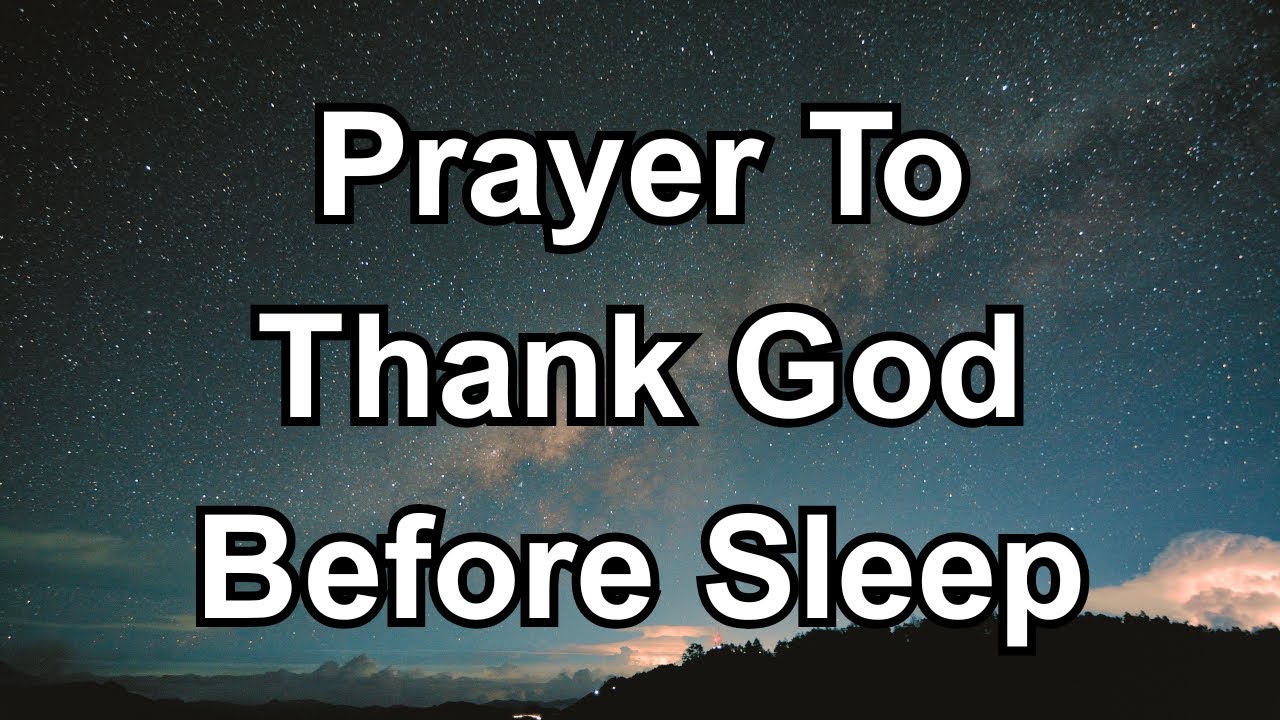 Thank God Tonight | A Peaceful Night Prayer of Gratitude and Rest | Prayer Today