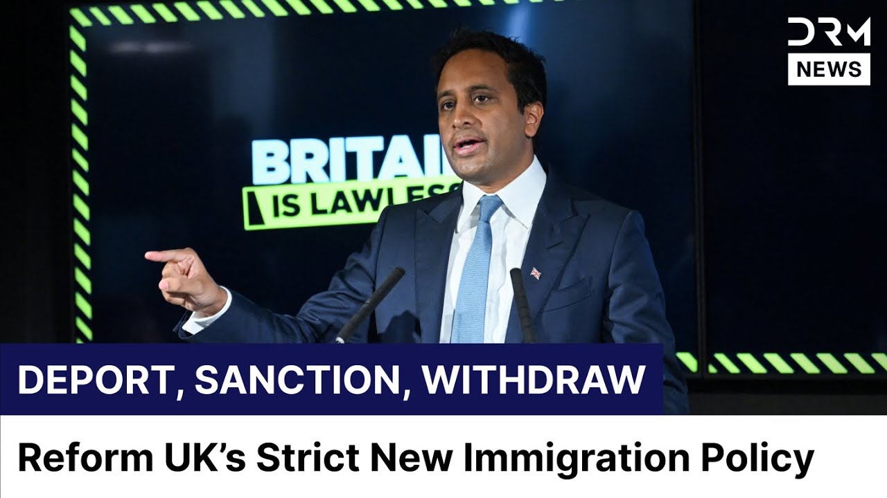 BREAKING NEWS: Reform UK&rsquo;s Zia Yusuf Unveils Hardline Deportation Plan | AC1G