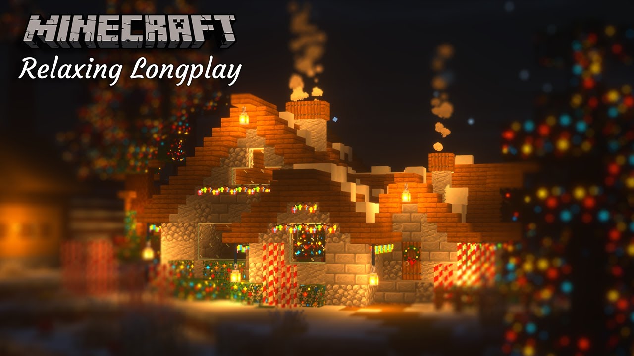 Christmas House - Minecraft Relaxing Longplay (no commentary)