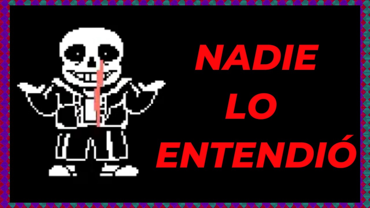 NADIE entendió la ruta GENOCIDA☠️ // UNDERTALE