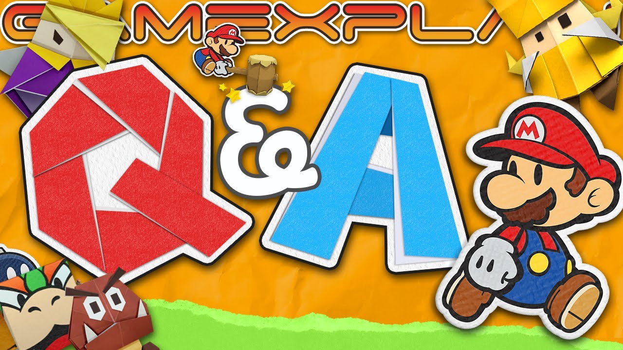 Paper Mario: The Origami King Q&A: 50 of YOUR Questions Answered!