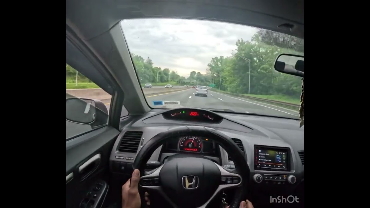 8TH GEN CIVIC Si POV DRIVE + VTEC SOUNDS & PULLS #viral #pov #civicsi#vtec#civic