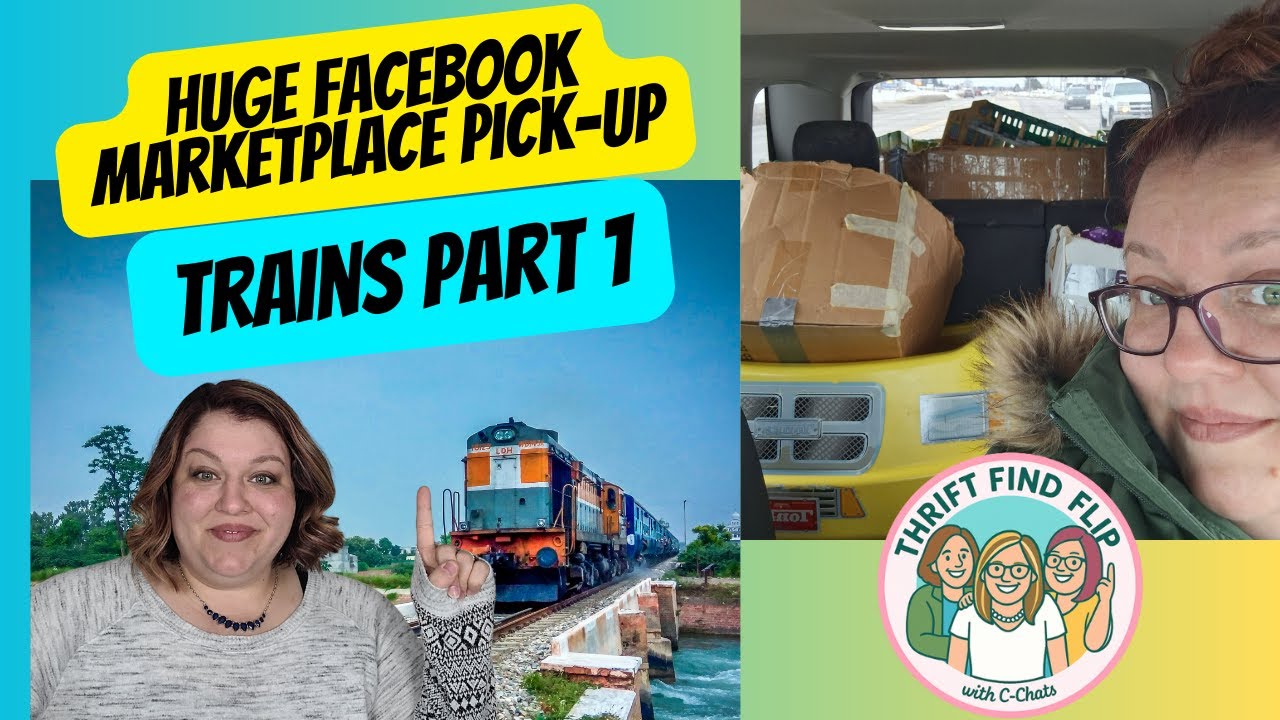 Стоит ли перепродавать наборы поездов? Эксперимент на Facebook Marketplace.