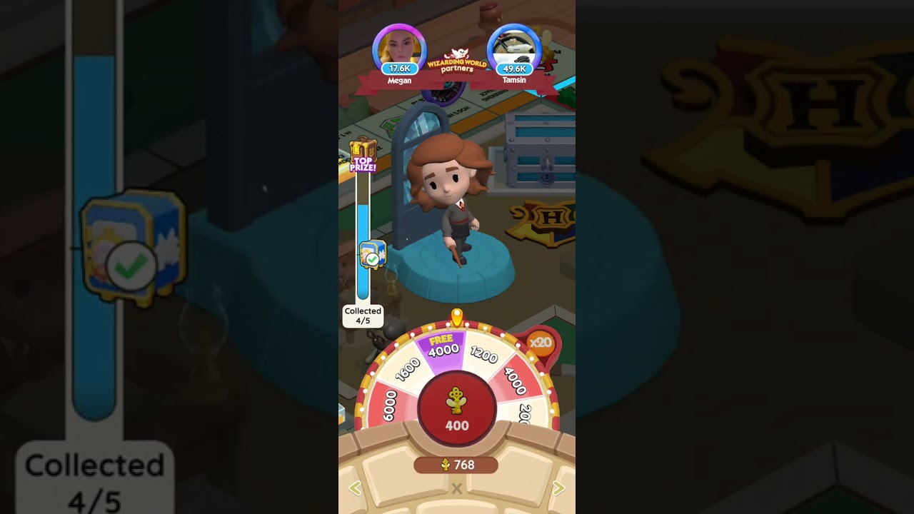 Monopoly Go: Wizarding World Partners