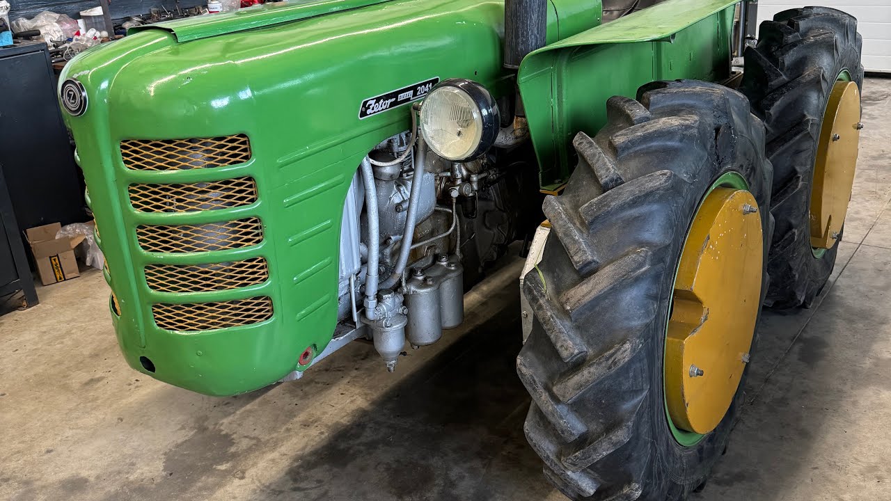 Zetor 2041 oprava opravdového PROTOTYPU ! | Zetor 2041 county repair real prototype 1960