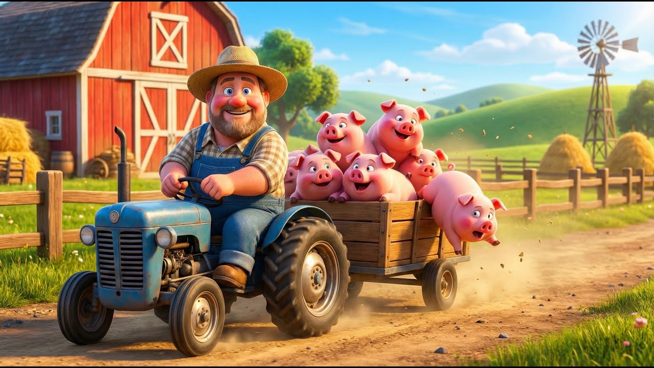 Old MacDonald Had a Farm | Kids Learning Animals & Farm Life 🐎🐄 | Nursery Rhyme for Kids & Babies