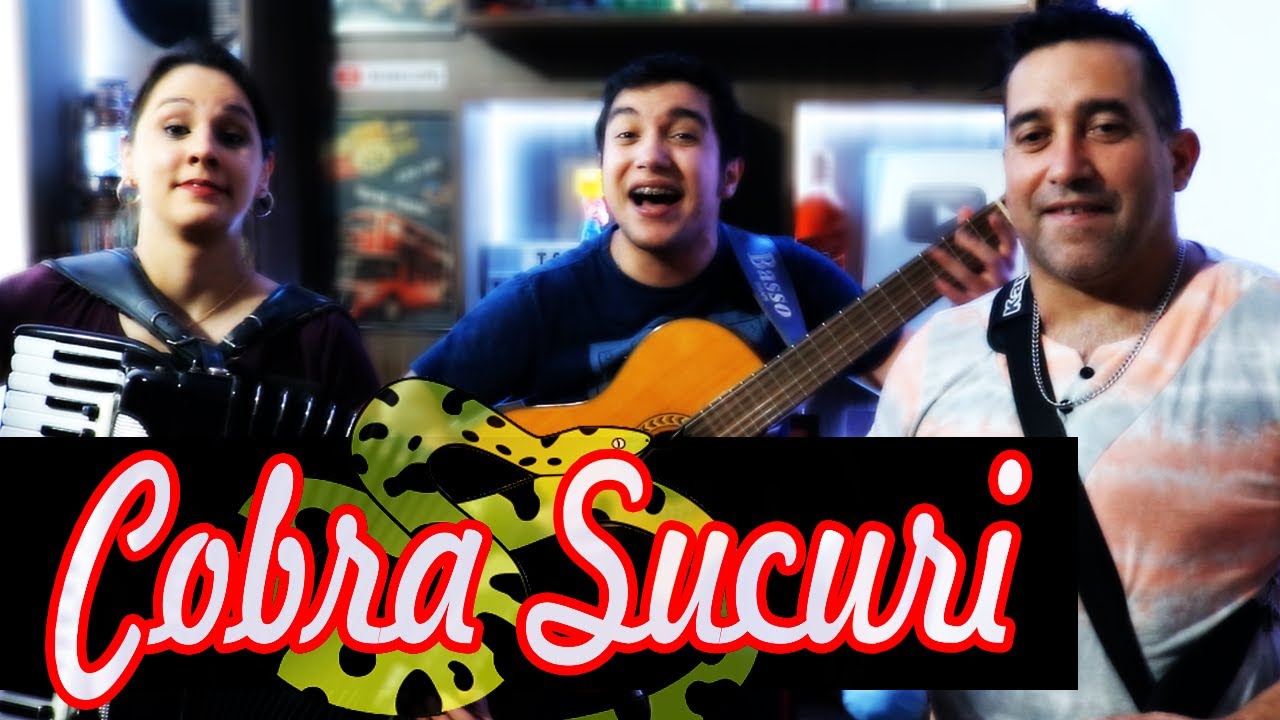 COBRA SUCURI - Augusto Camargo, Bruna Scopel e Augusto Camargo (Pai)