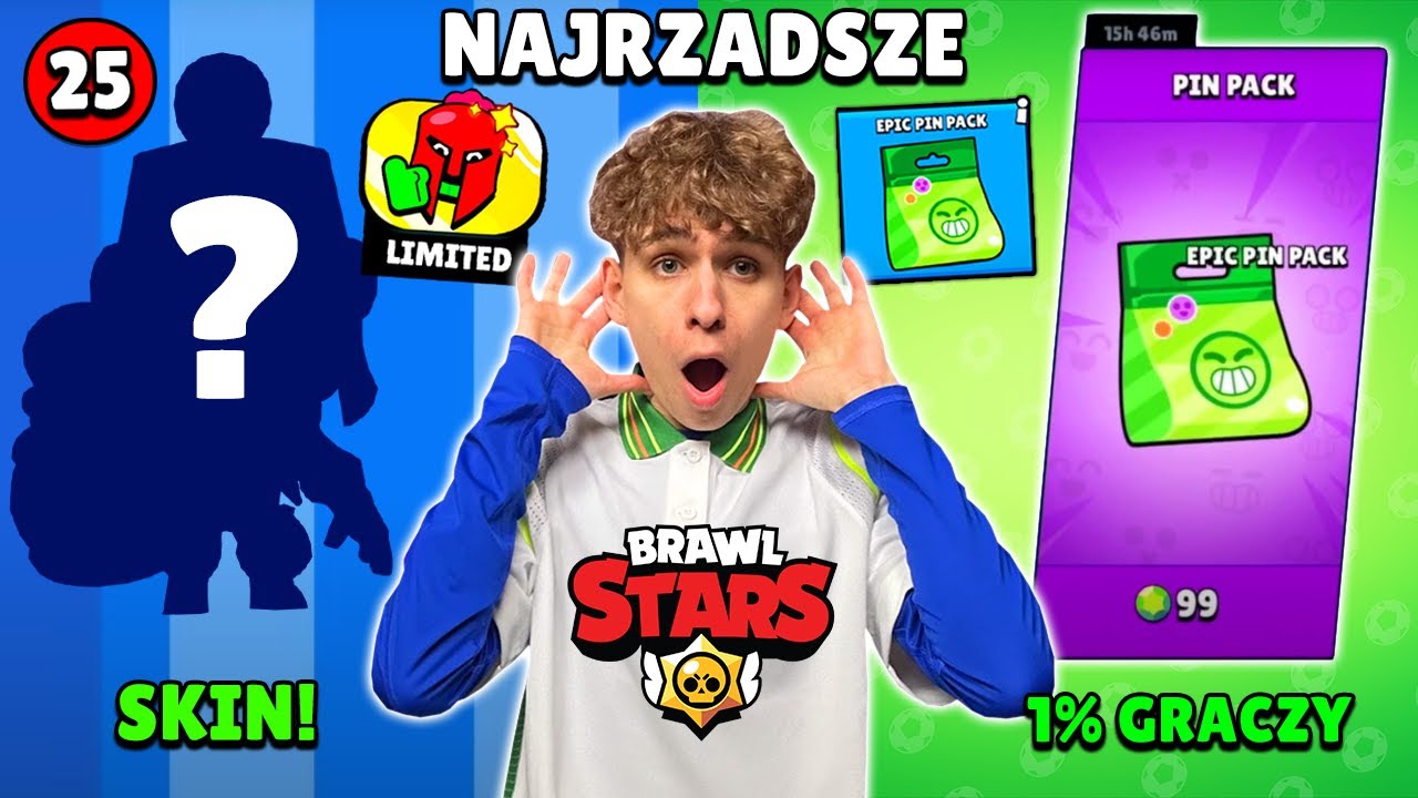 25 NAJRZADSZYCH RZECZY w BRAWL STARS, których NA 100% NIE MASZ😱