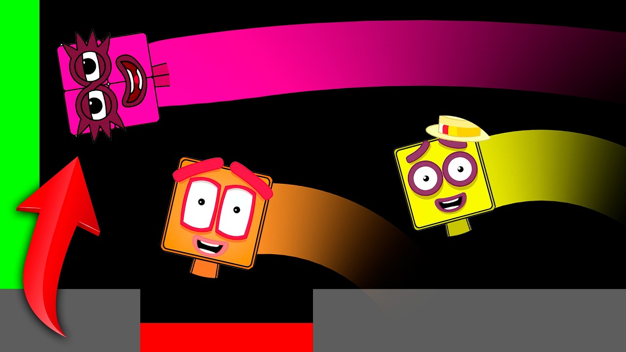 💥 SHOCKING FINAL MOMENT! NEW Sprunki Numberblocks Marble Race Tournament in Algodoo! Who will Win?