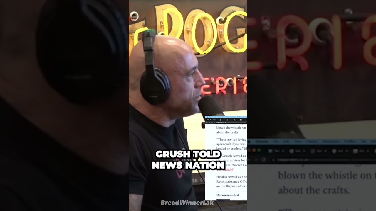 Former Air Force Vet Reveals Shocking Government UFO Cover-Up - The Joe Rogan podcast