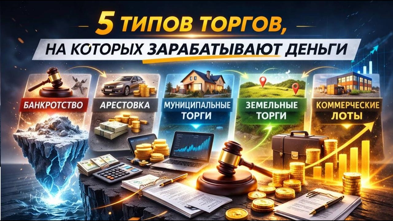 5 типов торгов