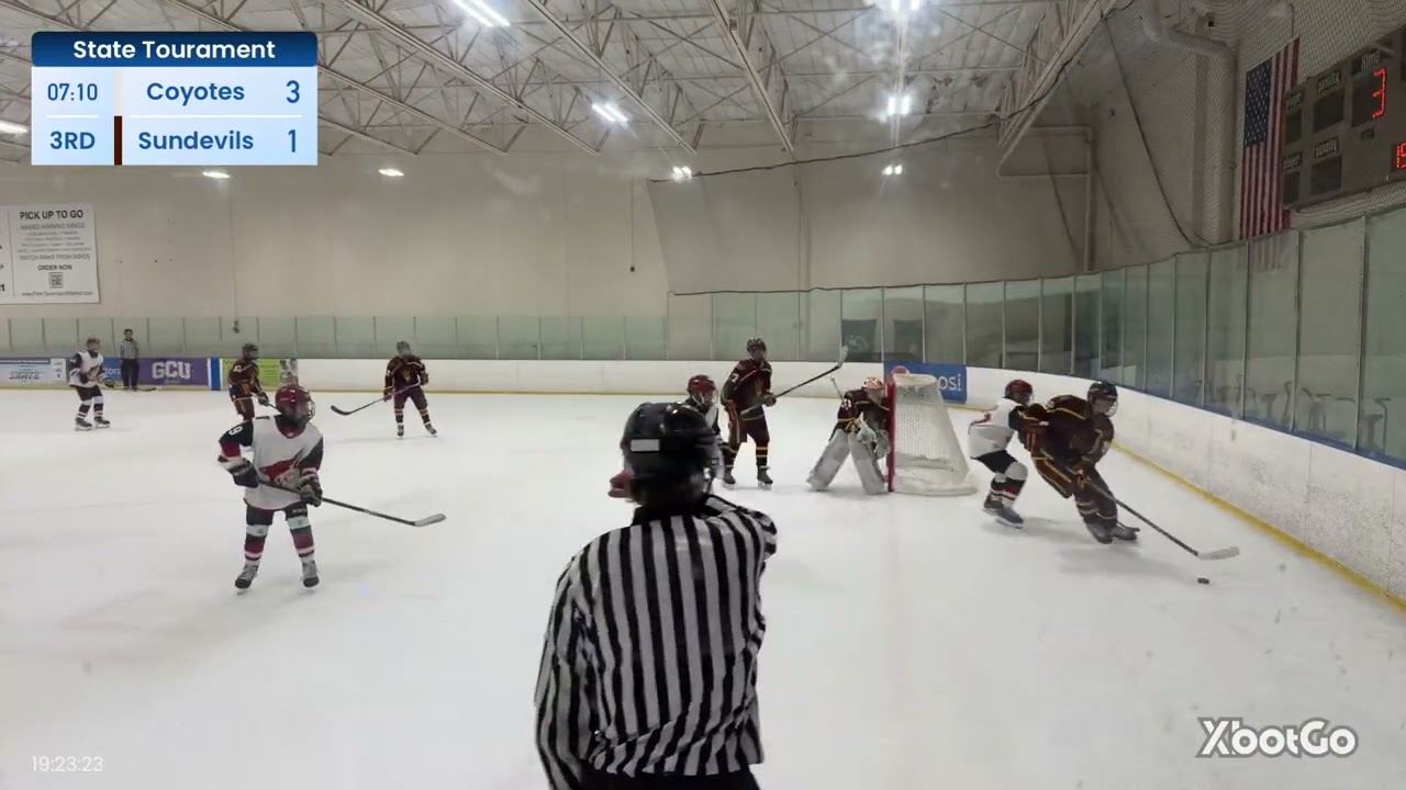 3rd period 14u coyotes vs ASU