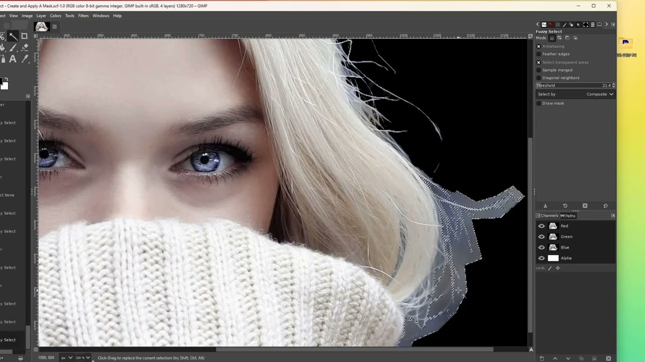 202 Project   Create And Apply A Layer Mask