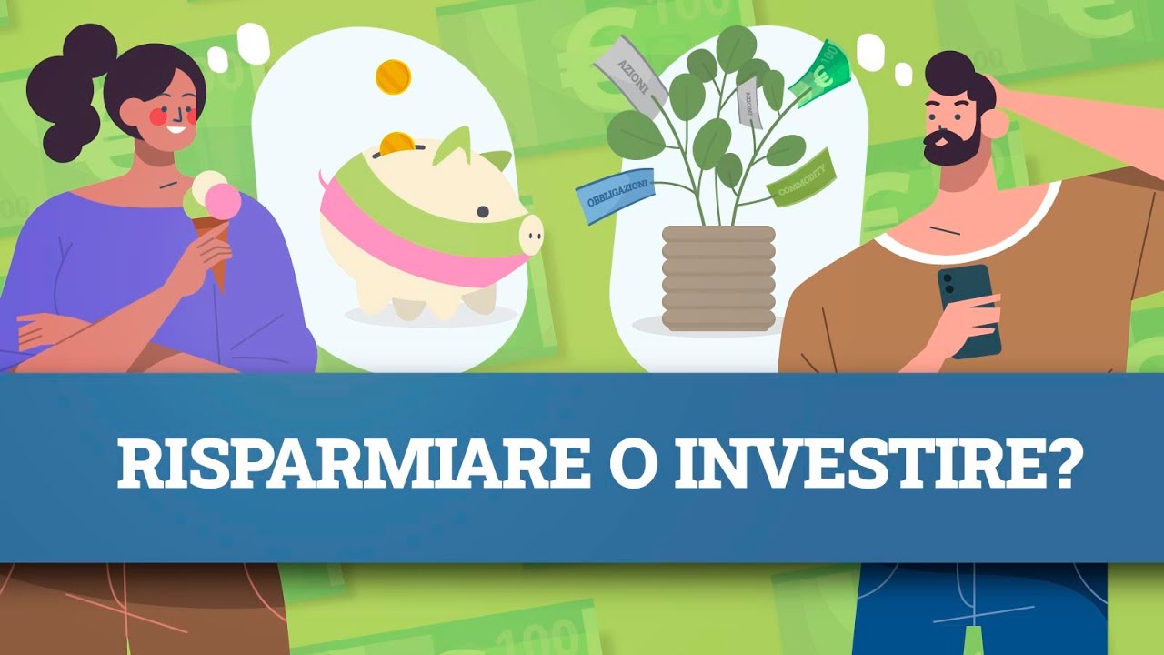 La differenza tra risparmiare e investire 💰