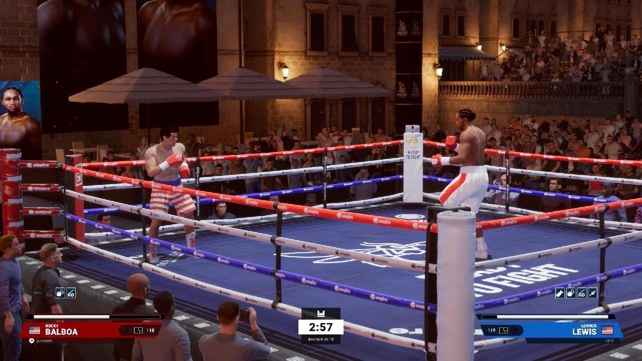 Undisputed Rocky balboa modo carrera vs Lennox Lewis parte 1 PS5